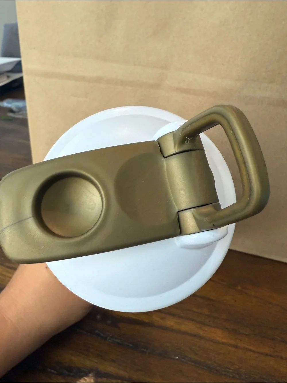 BlenderBottle white shaker